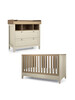 Harwell - Cashmere 2 Piece Cotbed Set with Dresser Changer image number 2